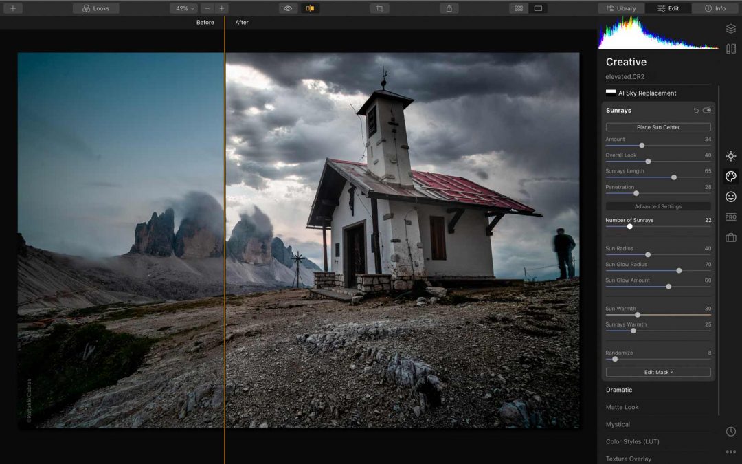 Luminar – Edición Digital amigable